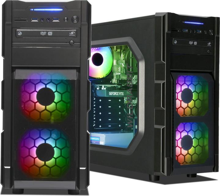 Image du produit Ankermann Business Office Work Gaming V3 (1000 Go, 16 Go, AMD Ryzen 7 5700X, GeForce RTX 3050)