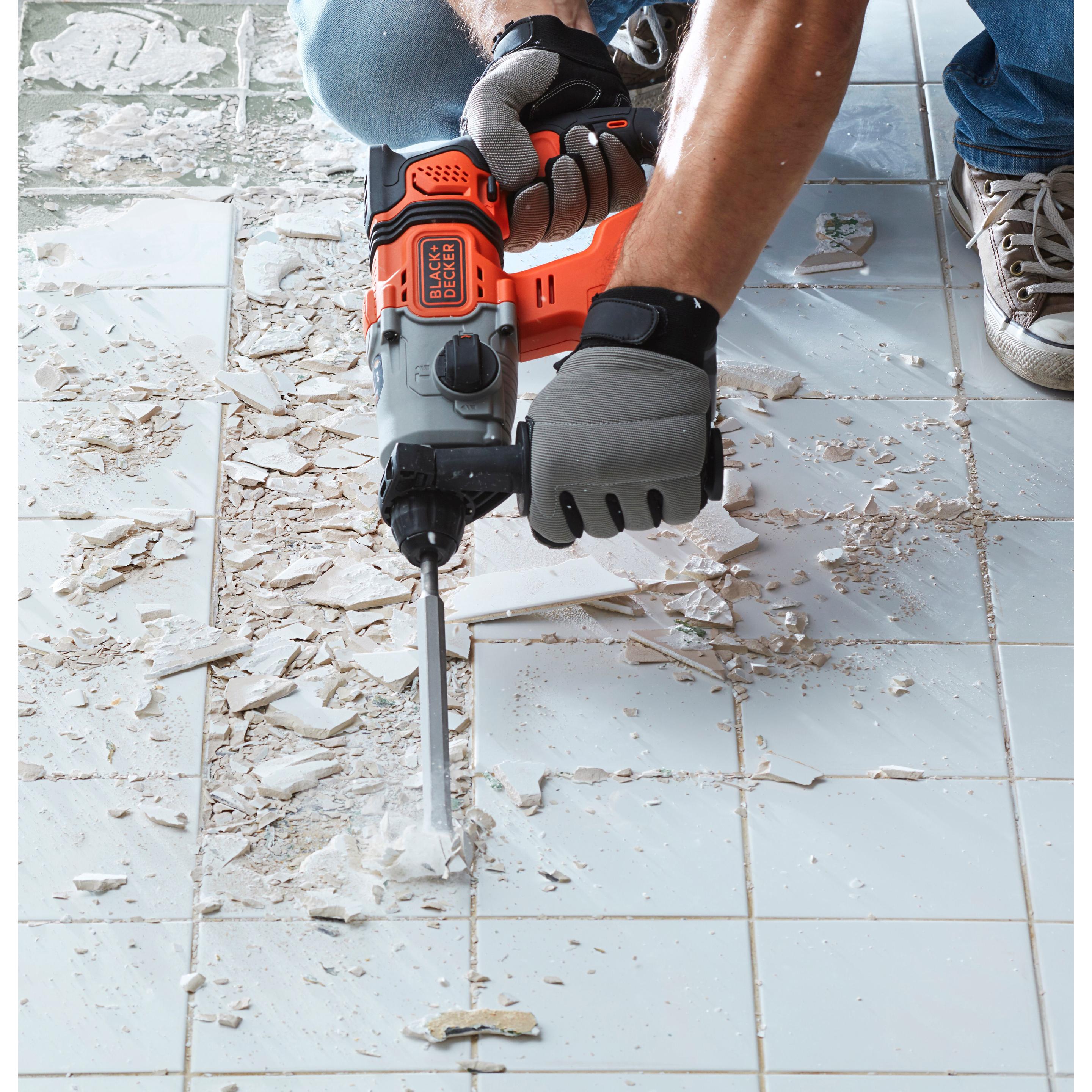 Thumbnail - Black & Decker, Bohrmaschine + Akkuschrauber, BCD900BXJ (Akkubetrieb)