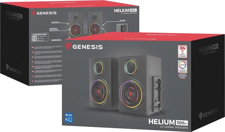 Actual product image Genesis Helium 300BT ARGB