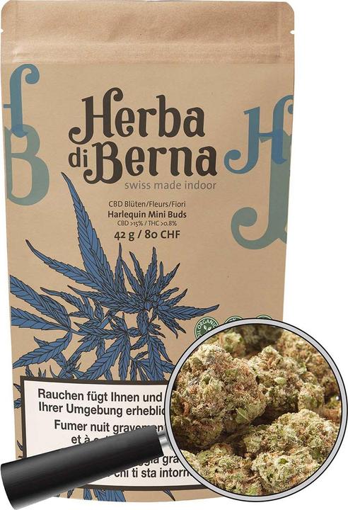 Produktbild Herba di Berna Harlequin Indoor Mini-Buds (2 g, Indoor)