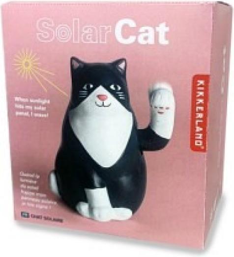 Image du produit Kikkerland Chat solaire