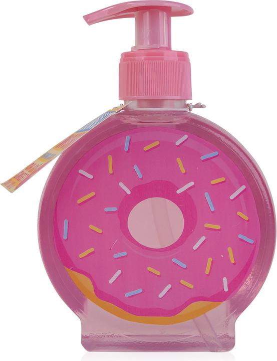 Image du produit Accentra Savon à main DONUT WORRY en distributeur à pompe, 350ml, parfum : Oh so Sweet, couleur : rose, VE (Appareils, Savon liquide)