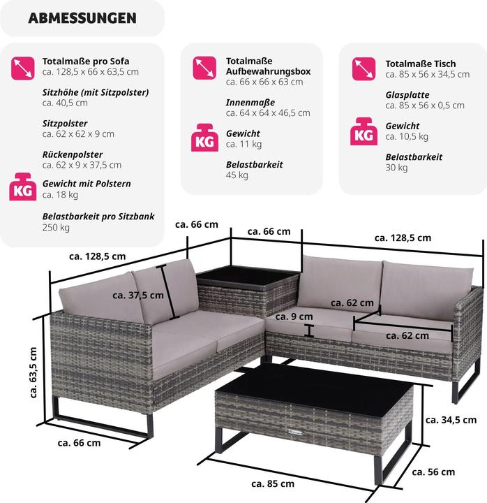 Produktbild tectake Ostuni