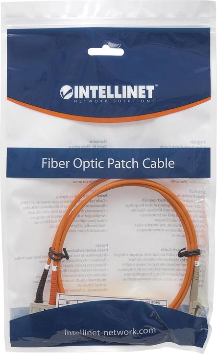 Produktbild Intellinet LWL Anschlusskabel LC/SC Multimode OM2 (CAT8.1, 1 m)
