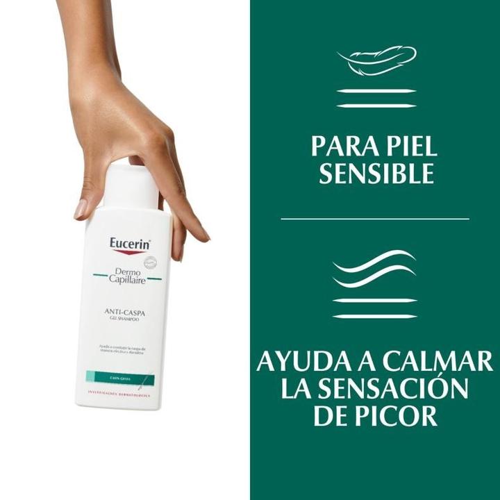 Produktbild Eucerin Dermo Capillaire Antidandruff Shampoo Pack 2 X 250 Ml (Flüssiges Shampoo)