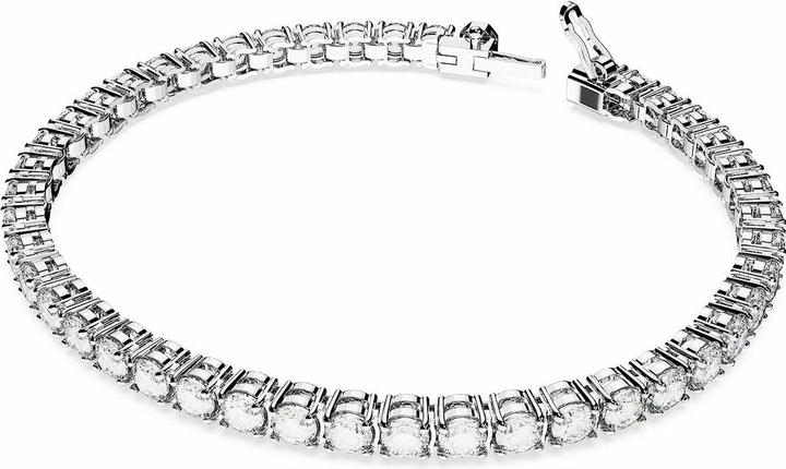 Image du produit Swarovski Matrix Tennis bracelet rond blanc (15.50 cm, Métal Swarovski)