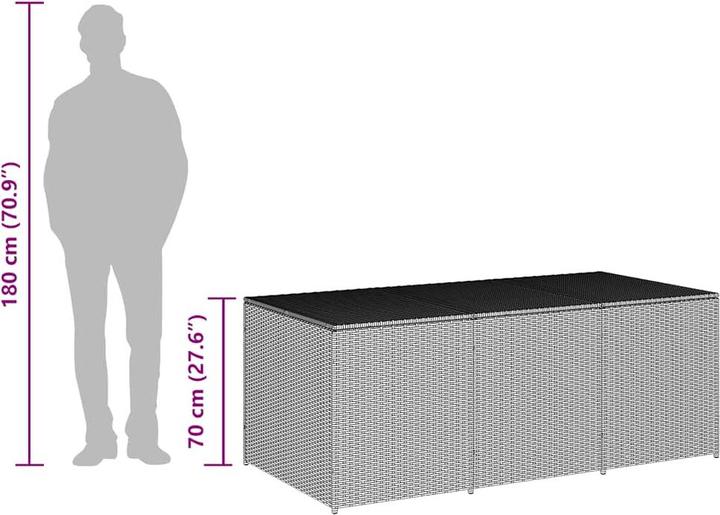 Actual product image vidaXL Finette