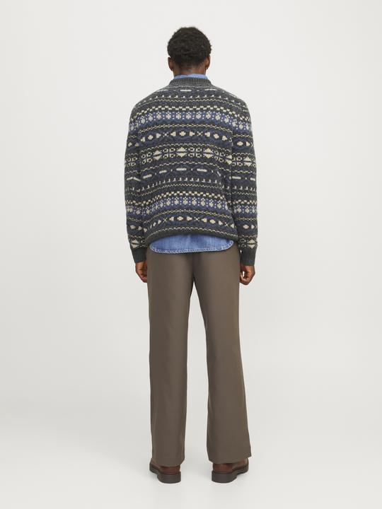Produktbild Jack & Jones All Over Print Strickpullover Strickpullover (XS)