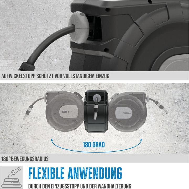Actual product image Güde - Automatik Schlauchtrommel 20-2-2 1/2 (20 m)