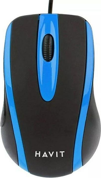 Immagine prodotto Havit Mouse universale MS753 (nero e blu) (Cablato)
