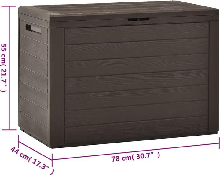 Produktbild vidaXL Aufbewahrungsbox