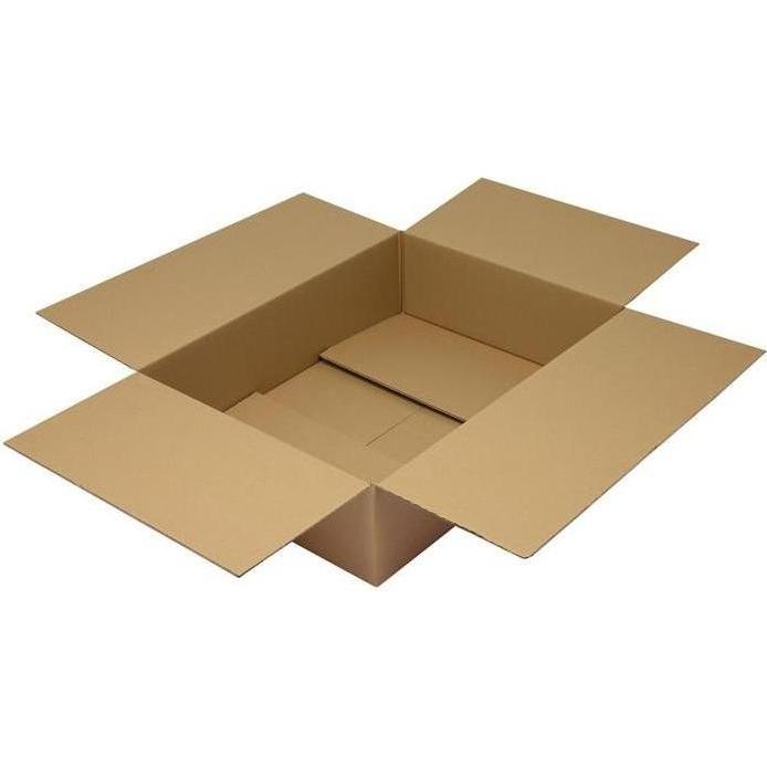 Transpak, Cartone + Scatola di spedizione, Cartone pieghevole a 2 pareti dimensioni 780x580x200mm qualità 2.30BC marrone marrone (10x)