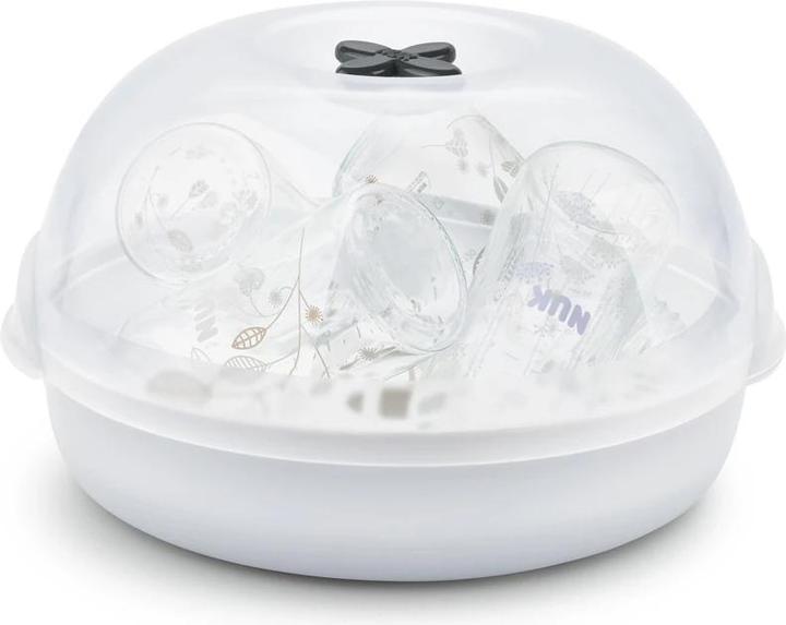 Produktbild NUK Micro Express Plus Mikrowellen Dampf-Vaporisator, für bis zu 4 Flaschen und Zubehör