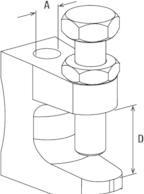 Immagine prodotto Fischer 77605 Morsetto per travi TKL L Ø 9 (50) (77605) (50 pz.)