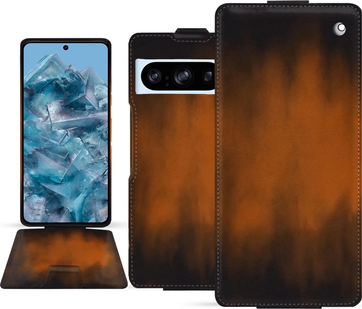 Actual product image Noreve Vertical leather shell (Google Pixel 8 Pro)