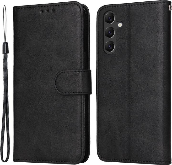Cover-Discount Galaxy A15 - Premium Handyhülle Etui schwarz (Samsung Galaxy A15)