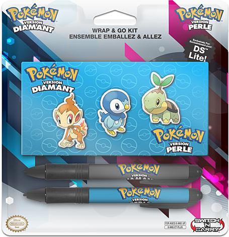 Actual product image BD&A Bensussen Deutsch & Associates Mini PAK Kit Pokemon Pack Zubehör (DSi XL)