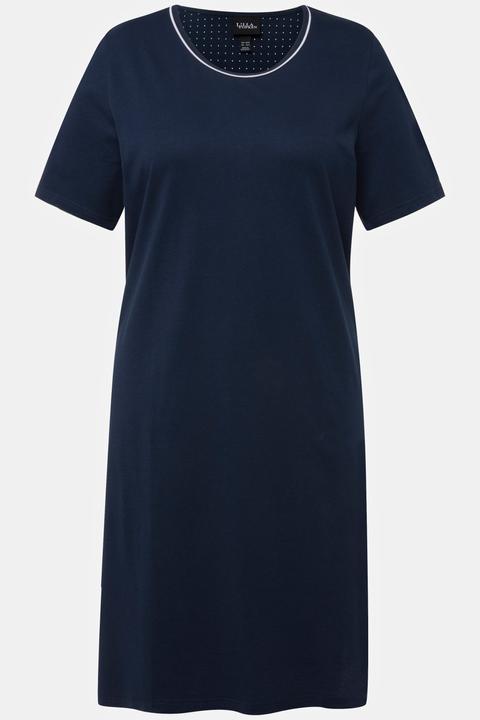 Produktbild Ulla Popken Bigshirts, 2er-Pack, Rundhals/V-Ausschnitt, Halbarm (46, 48)