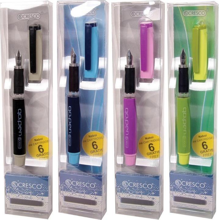 Image du produit Cresco Stylo plume Go Pen Colors + 6 cartouches Mix (panoplie, 6x)