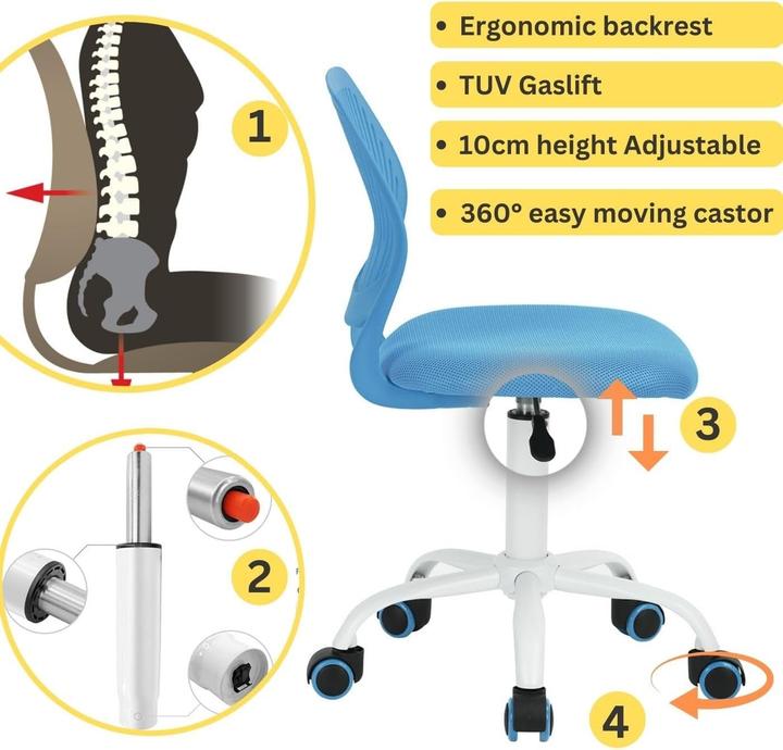 Actual product image FurnitureR Office Chair (45 - 55 cm)