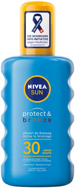 Immagine prodotto NIVEA Sun Schutz & Bräune (Spray solare, SPF 30, 200 ml, 227 g)