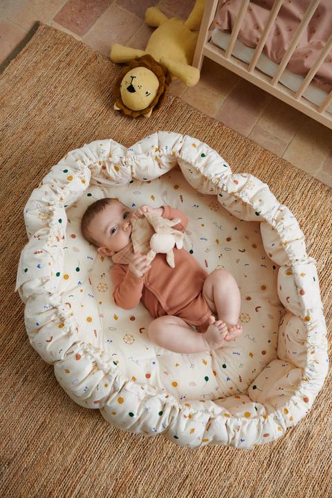 Image du produit Liewood Ola 2 en 1 Nid d'ange Playmat Classic Points Cream