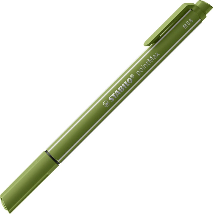 Produktbild STABILO pointMax Filzschreiber (Moosgrün, 1 x)