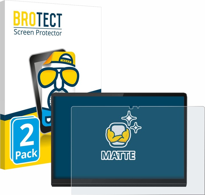Produktbild BROTECT Entspiegelungs-Schutzfolie Displayschutz Matt (2 Stück, Yoga Tab 13)