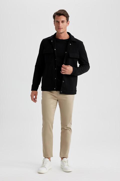 Actual product image De Facto Versatile Men's Coat Combining Style and Functionality for Every Season (L)