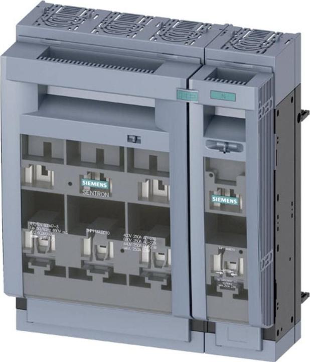 Actual product image Siemens 3NP1144-1BC10 SENTRON 3NP1 4 pole NH1 250A fuse switch disconnector