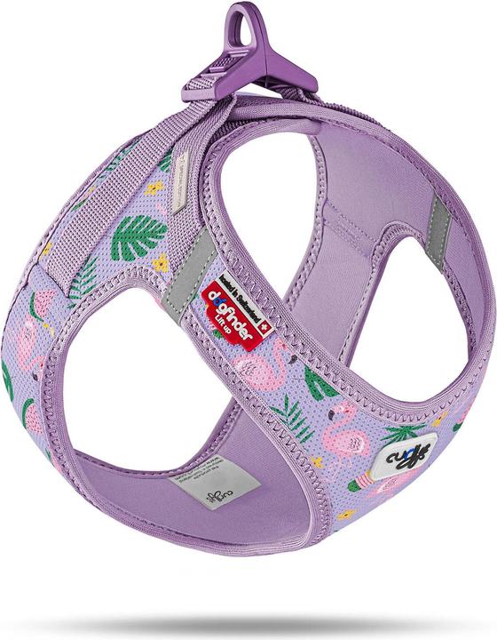 Produktbild Curli Geschirr Vest Air-Mesh XS, Lavendel-Flamingo, SE 2023 (XS, Hund)