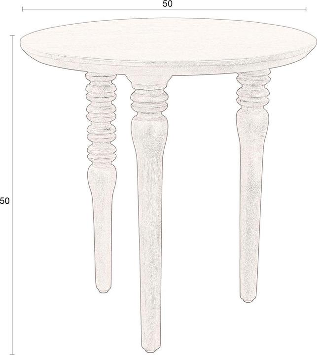 Actual product image Dutchbone Cove (50 x 50 x 50 cm)