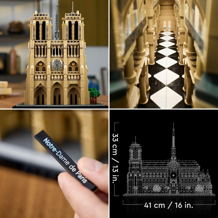 Immagine prodotto LEGO Notre-Dame de Paris (21061, LEGO Architecture)