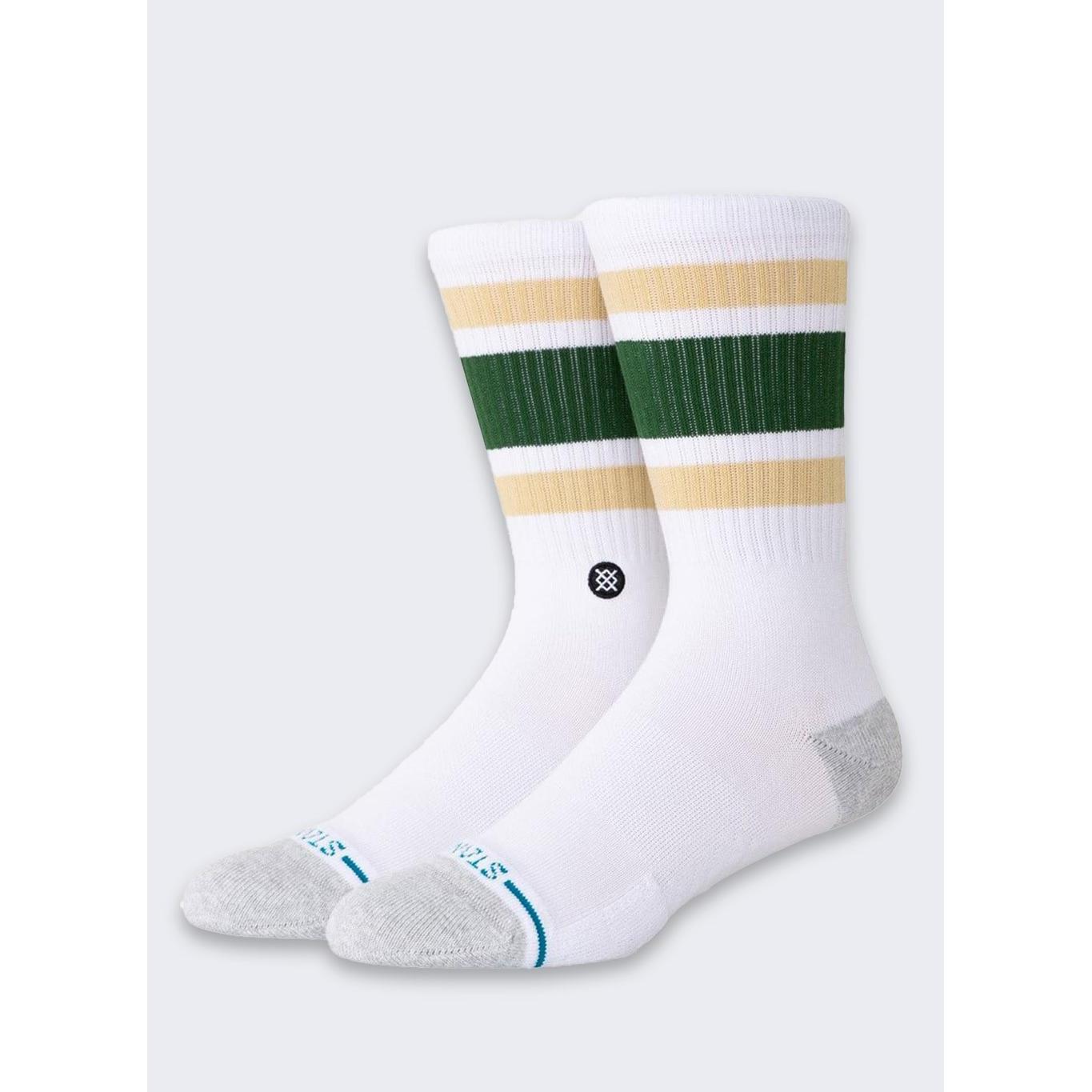 Stance, Calze sportive, Tube Milwaukee Bucks Weisse Socken (L), Bianco