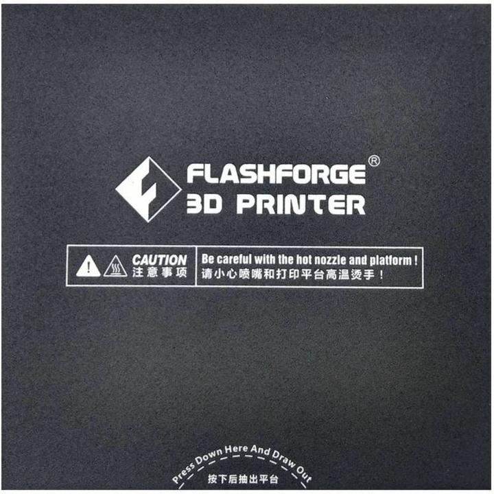 Actual product image FlashForge Print bed liner Suitable for Adventurer 3 (Printing bed)