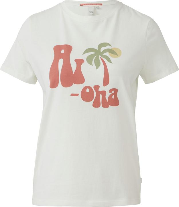 Produktbild S.Oliver T-Shirt Baumwollshirt mit Frontprint (XXL)