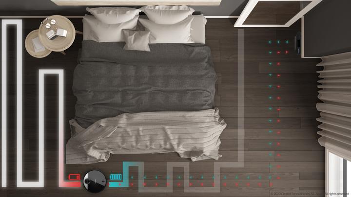 Actual product image Cecotec Conga 3390 Robot Vacuum Cleaner Bagless