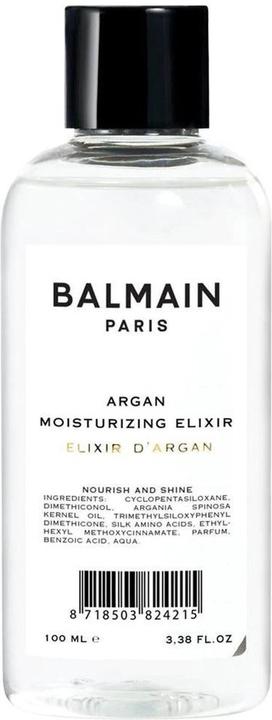 Actual product image Balmain Argan Moisturizing Elixir Revitalizing Moisturizing Serum Made From Oilkia With Argan (100 ml)