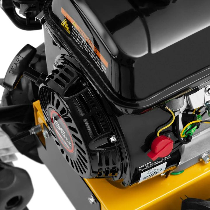 Produktbild Hillvert Kehrmaschine Benzin Motorbesen Benzin-Besen 208 cm³ / 4,1 kW 700 mm Arbeitsbreite