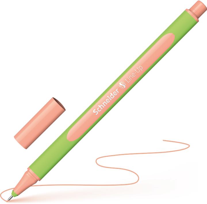 Produktbild Schneider Fineliner Line-Up - Apricot (Gelb, 10x)