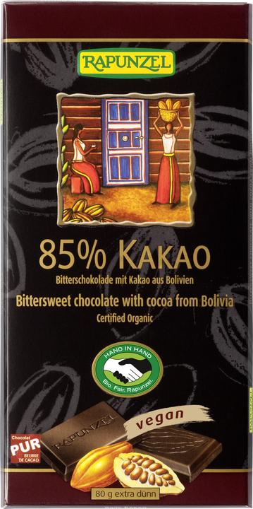 Actual product image Rapunzel Dark chocolate organic (80 g)