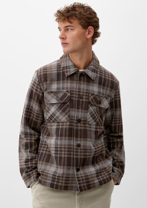 Actual product image s.Oliver Outdoor-Jacke Hemdjacke mit Taftfutter (S)