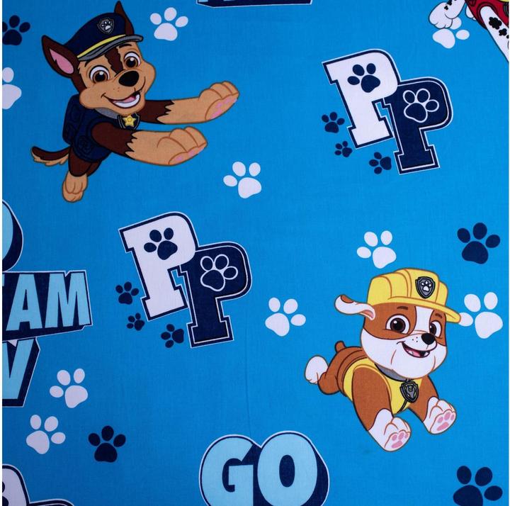 Immagine prodotto Jerry Fix-Leintuch Paw Patrol Blau 90 x 200 cm (90 x 200 cm)