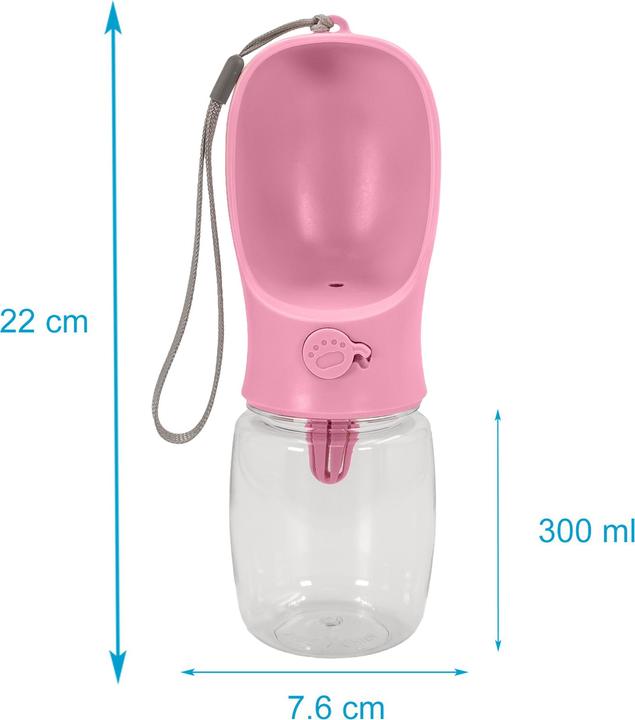 Produktbild Intirilife Tragbare Hunde Trinkflasche (0.35 l)