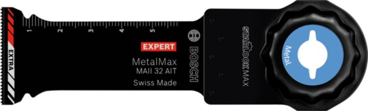 Produktbild Bosch Professional Zubehör EXPERT MetalMax MAII 32 AIT Blatt für Multifunktionswerkzeuge, 70 x 32 mm, 10 Stück