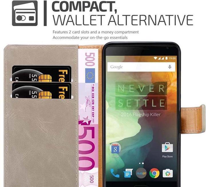 Produktbild Cadorabo Book Luxury Cover (OnePlus 2)