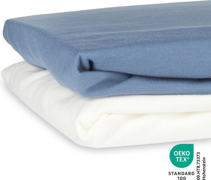 Actual product image Schlummersack Fitted Cot Sheets - 70 x 140cm - 2 pack