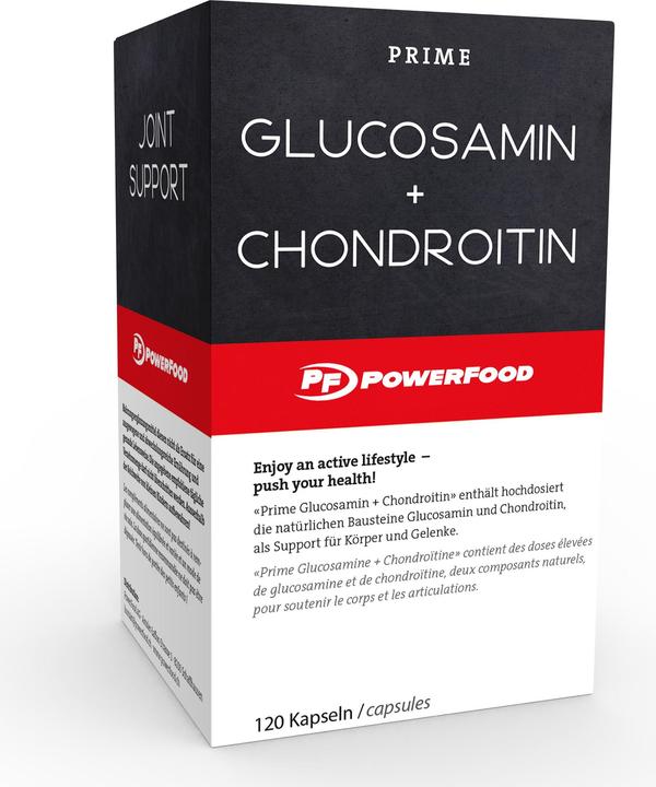 Powerfood Glucosamin + Chondroitin (120 pièce(s), Capsules, 400 g)