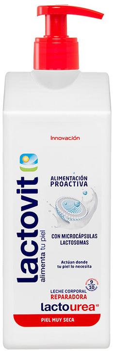Actual product image Lactovit Lacto-Urea Moisturising Milk 400 ml (Body milk, 400 ml)