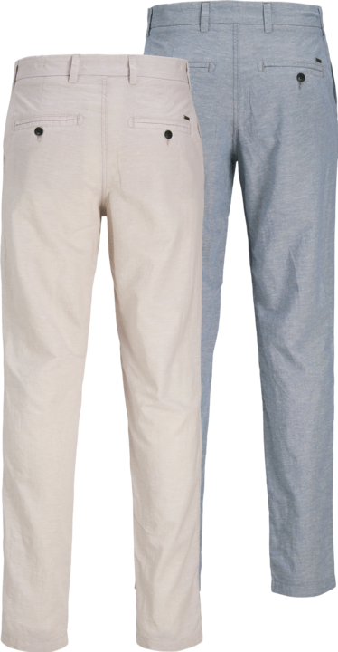 Image du produit Jack & Jones Jpstace Jjsummer Linen Blend Pant 2-Pack (W28/L32)